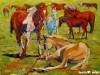 Chinbayar - Noon - Oil on canvas - 60x80 cm  